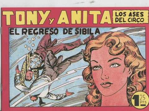 Tony y Anita facsimil numero 059: El regreso de Sibila