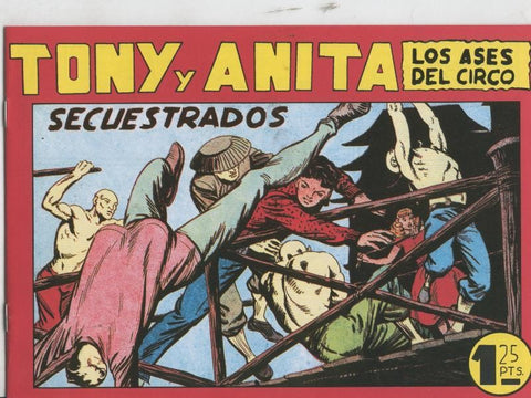 Tony y Anita facsimil numero 060: Secuestrados