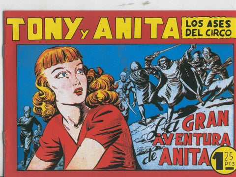 Tony y Anita facsimil numero 069: La gran aventura de Anita