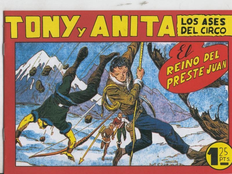 Tony y Anita facsimil numero 074: El reino del preste Juan