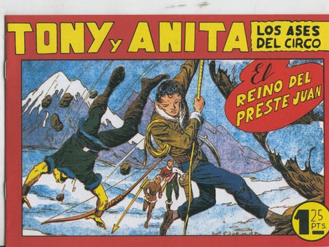 Tony y Anita facsimil numero 074: El reino del preste Juan
