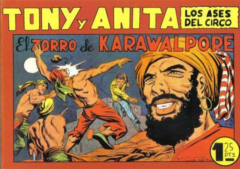Tony y Anita facsimil numero 082: El zorro de Karawalpore