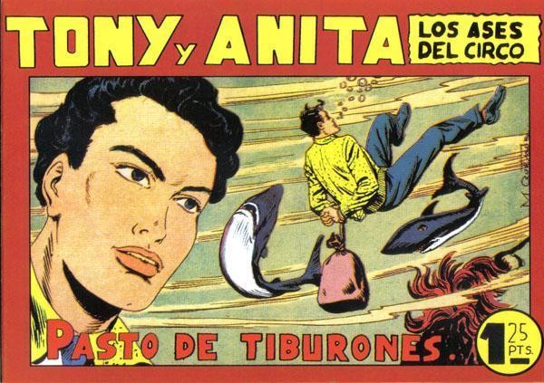 Tony y Anita facsimil numero 086: Pasto de tiburones