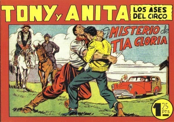 Tony y Anita facsimil numero 090: El misterio de Tia Gloria