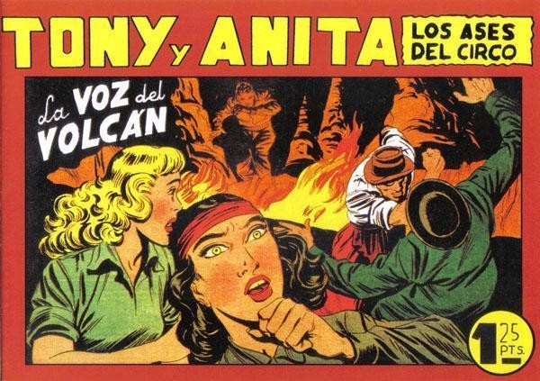 Tony y Anita facsimil numero 095: la voz del volcan