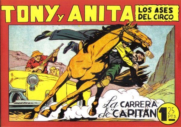 Tony y Anita facsimil numero 096: La carrera de Capitan