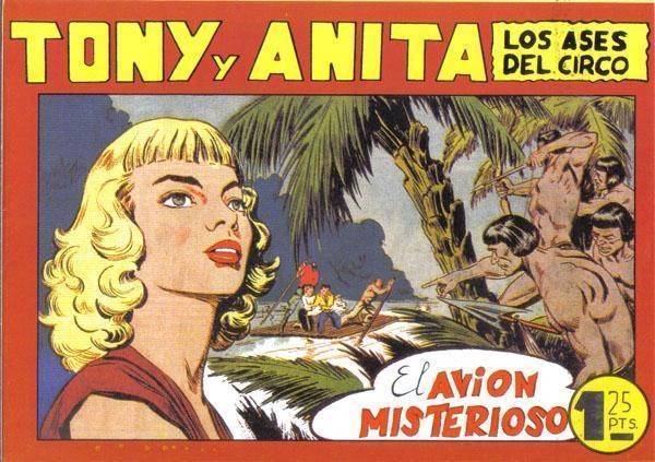 Tony y Anita facsimil numero 104: El avion misterioso