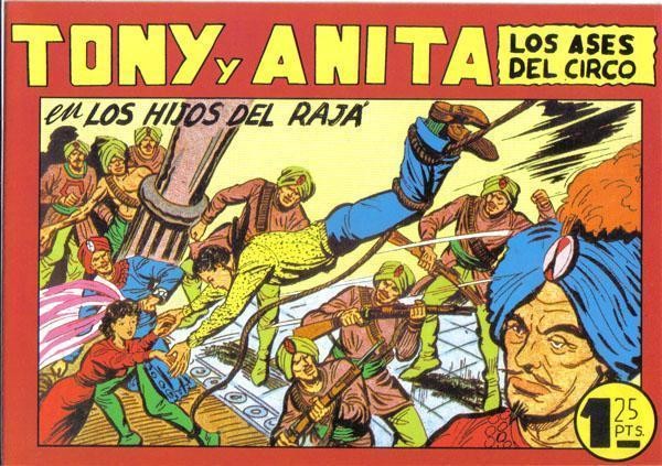 Tony y Anita facsimil numero 133: Los hijos del Raja