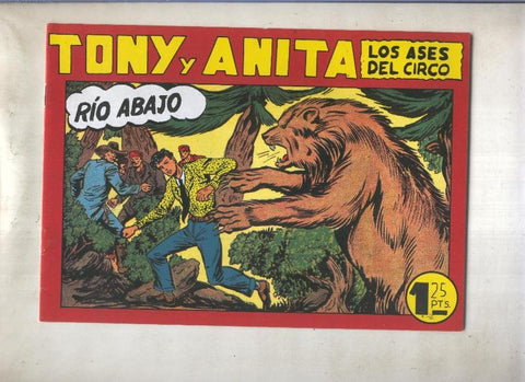 Tony y Anita facsimil numero 123: Rio abajo