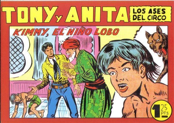 Tony y Anita facsimil numero 138: Kimmy el niño lobo