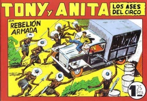 Tony y Anita facsimil numero 146: Rebelion armada