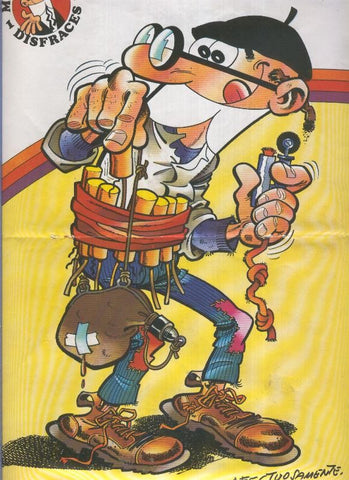 Mortadelo. Mis mejores disfraces Poster numero 01: Paleto (numerado 1 en trasera)