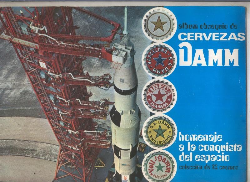 Album de Cromos: Homenaje a la conquista del espacio (ALBUM SIN NINGUN CROMO)