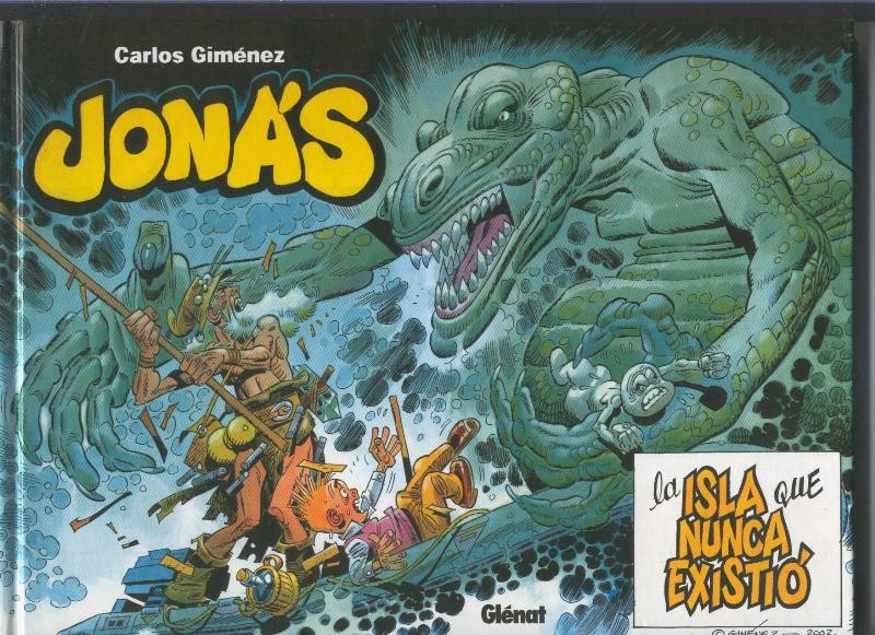 Glenat: Carlos Gimenez: Jonas la isla que nunca existio