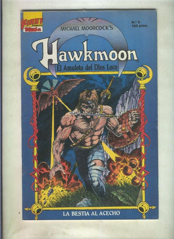 Hawkmoon numero 05: La bestia al acecho (numerado 1 en trasera)