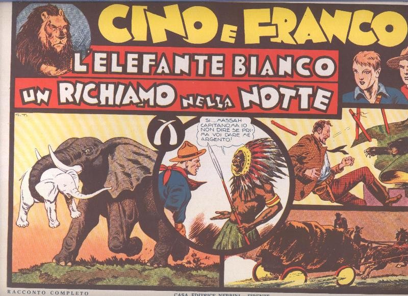 Gino e Franco volumen 10 (1974): el elefante blanco y Un richiamo nella notte