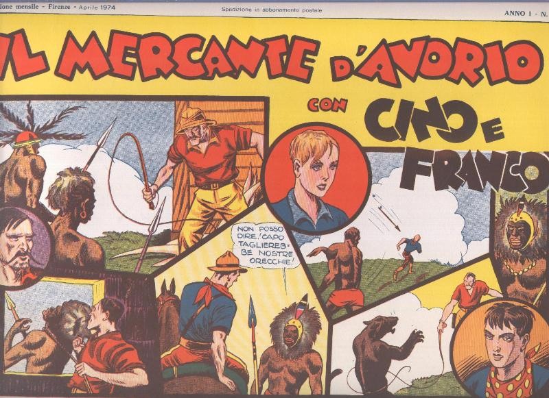 Gino e Franco volumen 12 (1974): Il mercante d,avorio