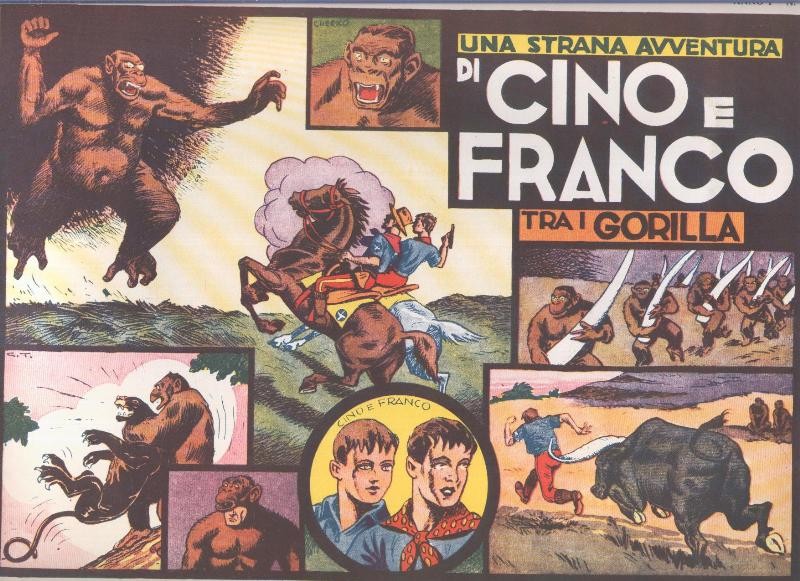 Gino e Franco volumen 05 (1973): Fra i Gorilla