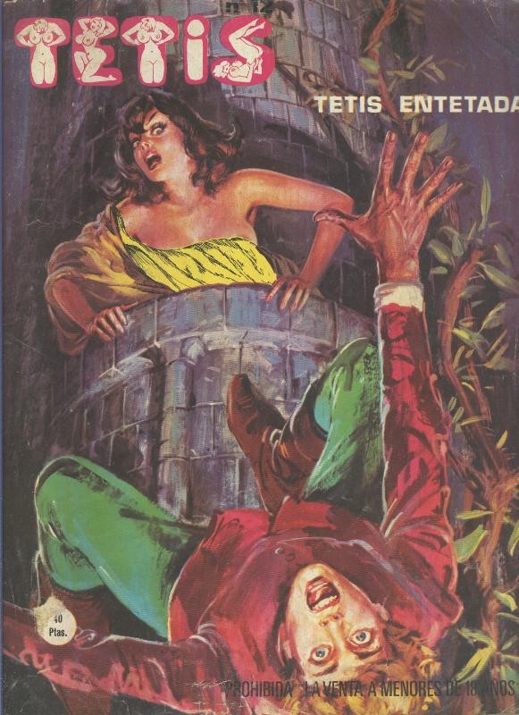 Tetis numero 12: Tetis entetada (numerada 1 en trasera)