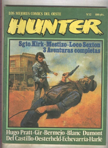 Hunter numero 12 (numerado 1 en trasera)