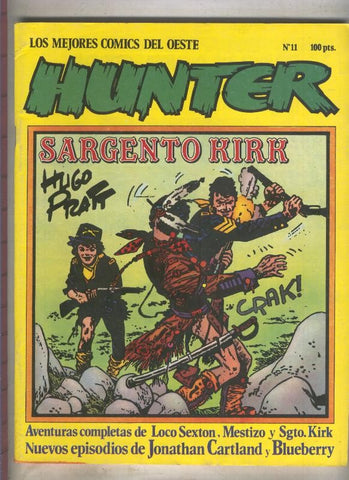 Hunter numero 11 (numerado 5 en trasera)