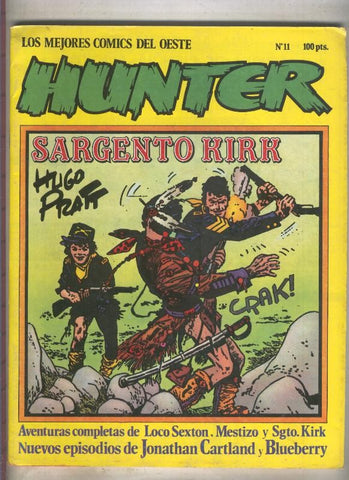 Hunter numero 11 (numerado 2 en trasera)