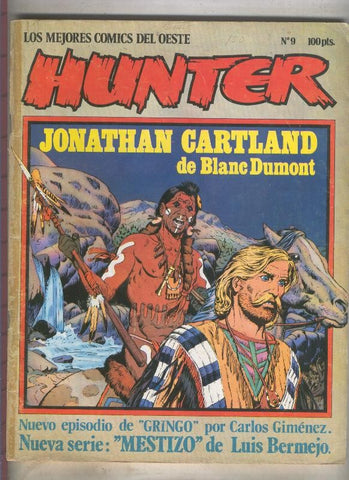 El mejor comic del Oeste Hunter numero 09
