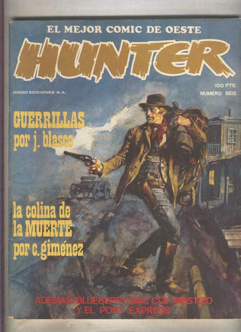 El mejor comic del Oeste Hunter numero 06