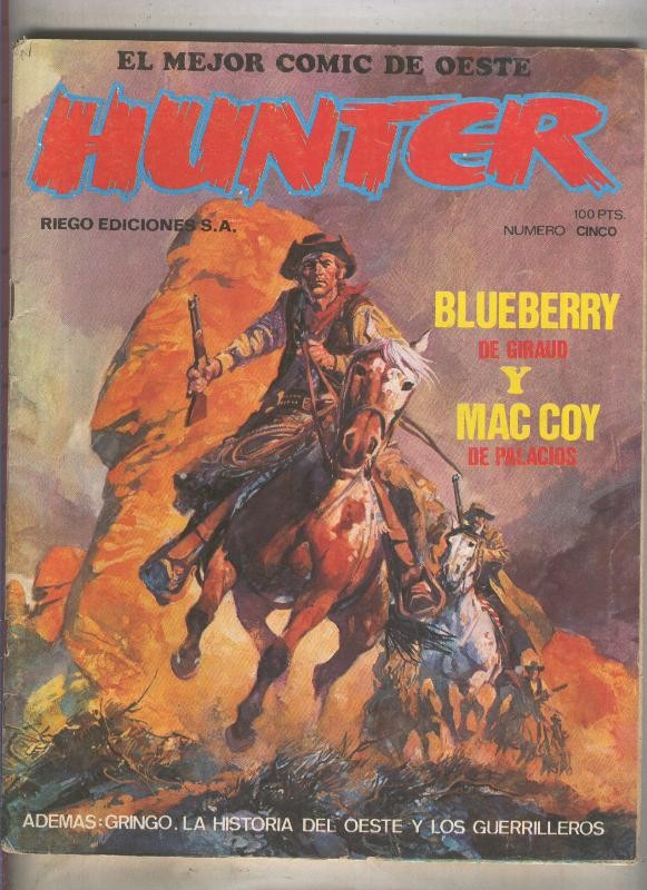 El mejor comic del Oeste Hunter numero 05