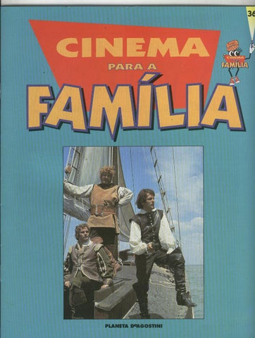 Cinema para a Familia numero 36: D,Artagnan e os tres mosqueteiros