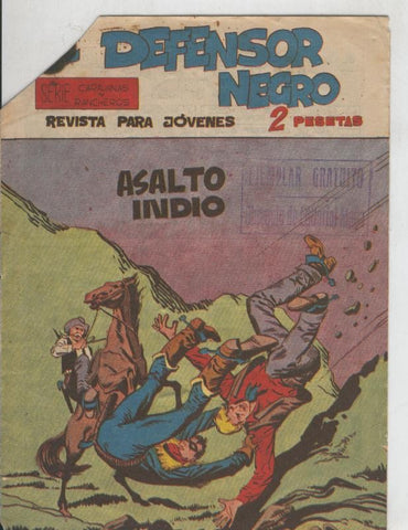 Maga: El Defensor Negro numero 22: Asalto indio
