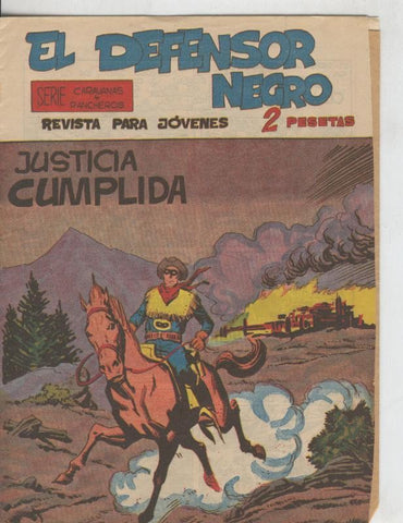 Maga: El Defensor Negro numero 28: Justicia cumplida