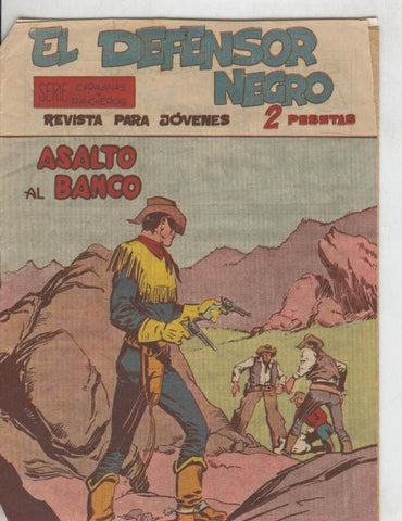 Maga: El Defensor Negro numero 17: Asalto al banco