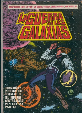 La Guerra de las Galaxias album numero 4 (ejemplar aviejado)
