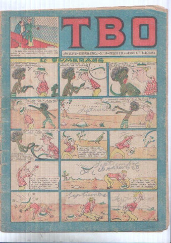 TBO numero 036: El bumerang (Muntañola)