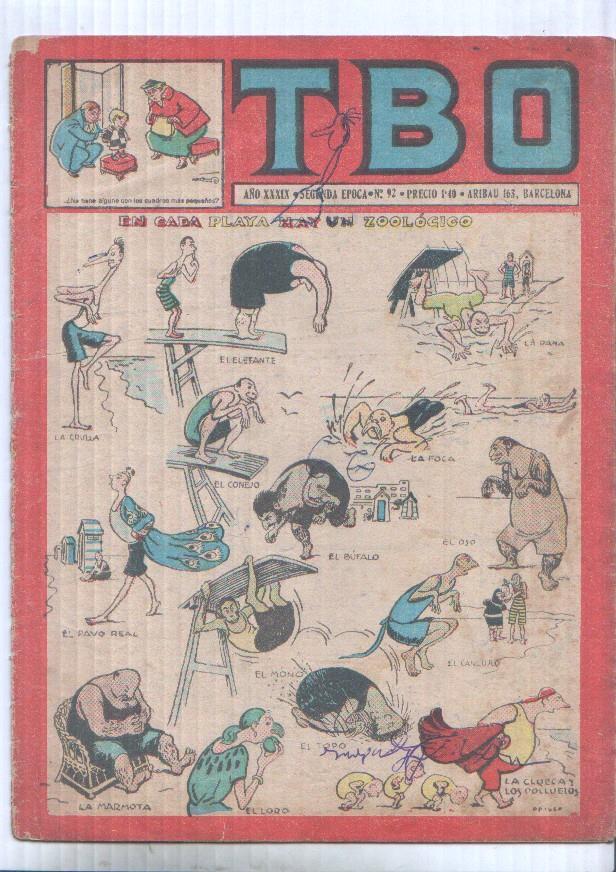 TBO numero 092 (numerado 3 en trasera)