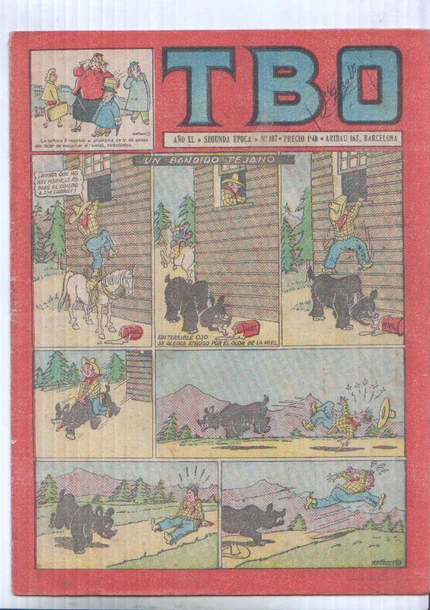 TBO numero 107: Un bandido tejano (Castany)