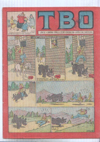 TBO numero 107: Un bandido tejano (Castany)