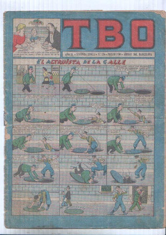 TBO numero 126: El altruista de la calle (Opisso)