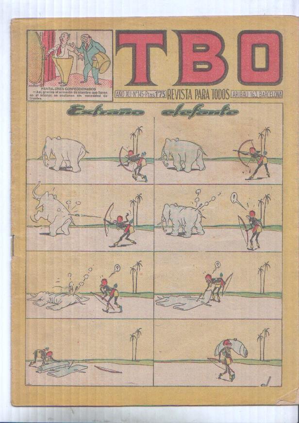 TBO numero 145: Extraño elefante (Coll)
