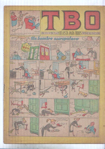 TBO numero 154-Un hombre escrupuloso (Castany)