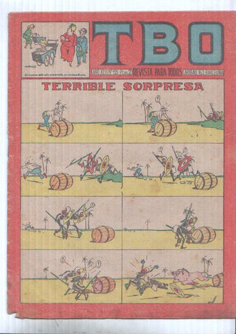 TBO numero 155-Terrible sorpresa (Coll)
