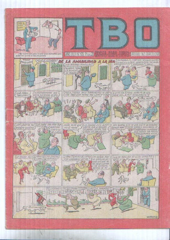 TBO numero 173: De la amabilidad a la ira (Castany)