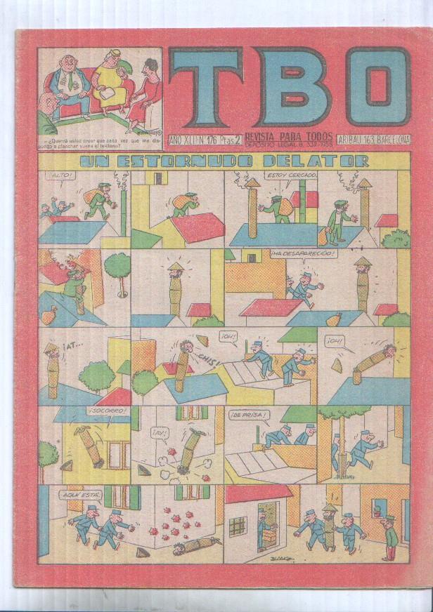 TBO numero 176: Un estornudo delator (Blanco)