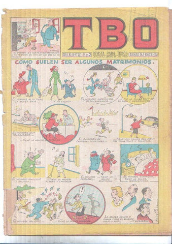 TBO numero 181: Como suelen ser algunos matrimonios (Benejam)