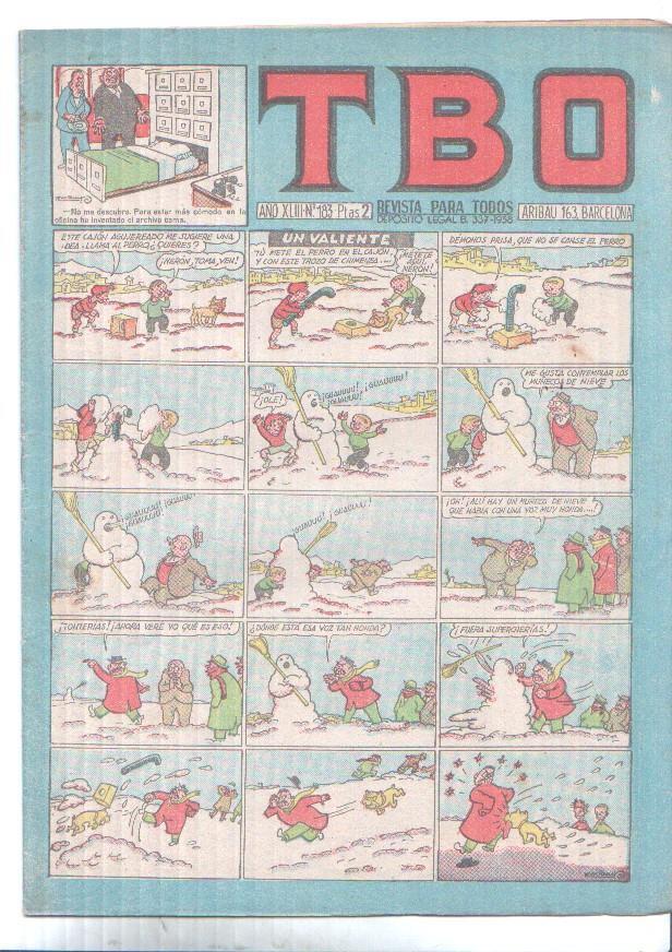 TBO numero 183: Un valiente (Castany)