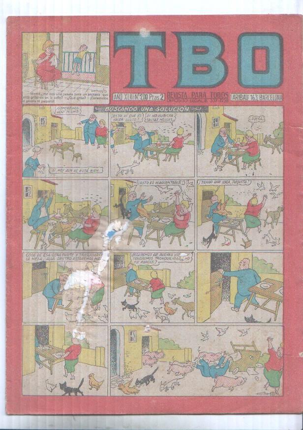 TBO numero 200: Buscando una soluccion (Castanys)