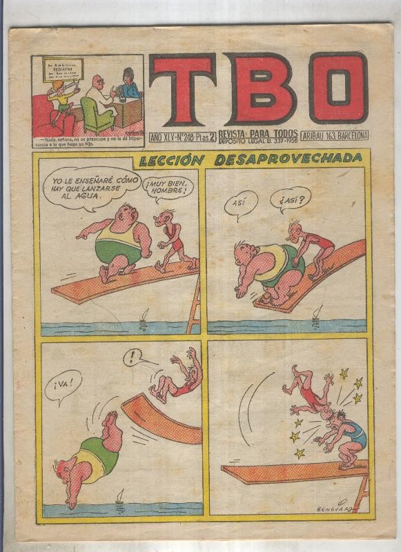 TBO numero 248: leccion desaprovechada (benejam)