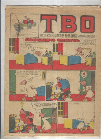 TBO numero 254: Sonambulismo ocasional (Urda)