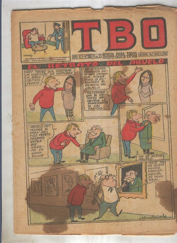 TBO numero 280: El retrato del abuelo (Muntañola)